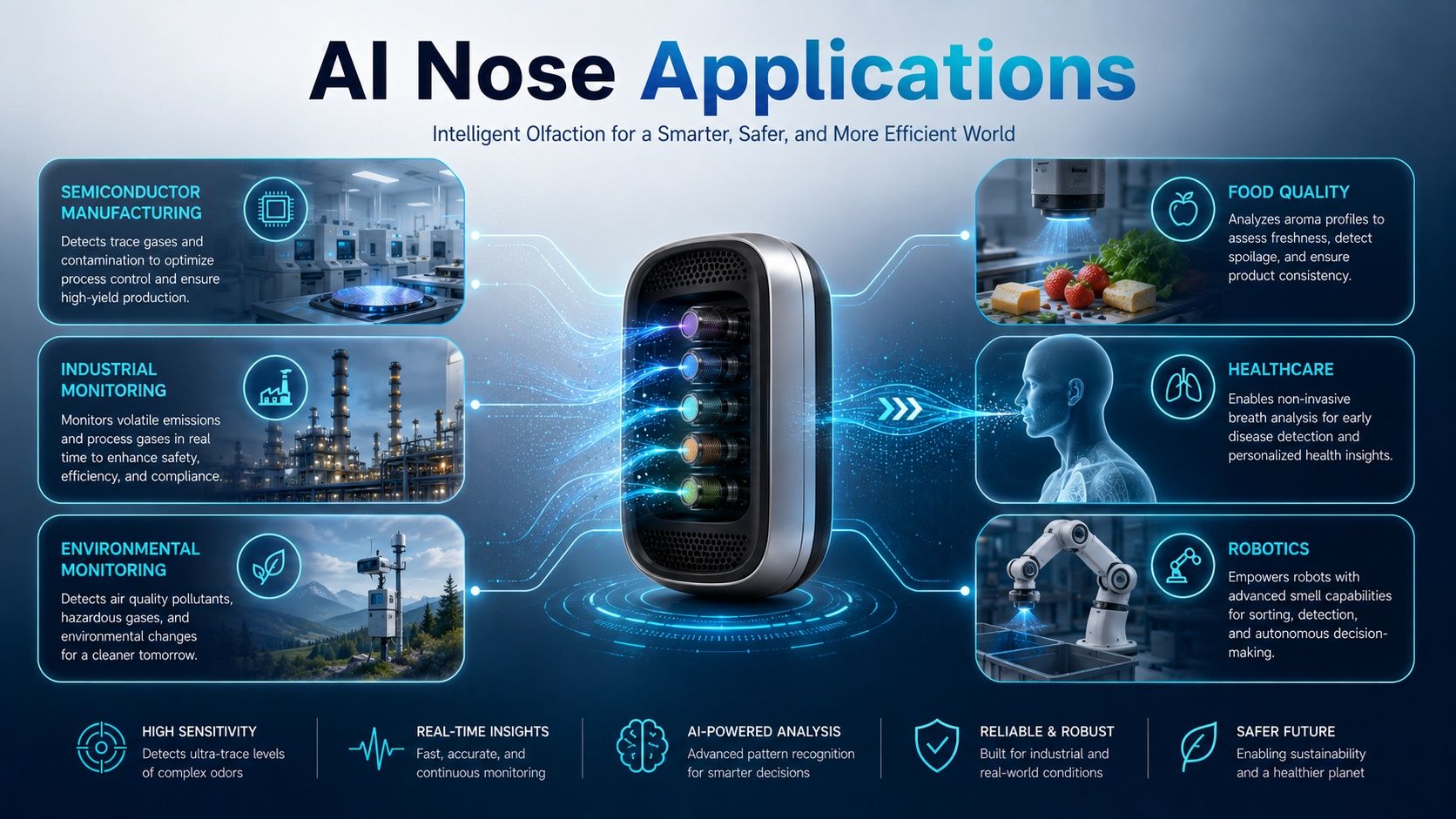 AI Nose industrial applications