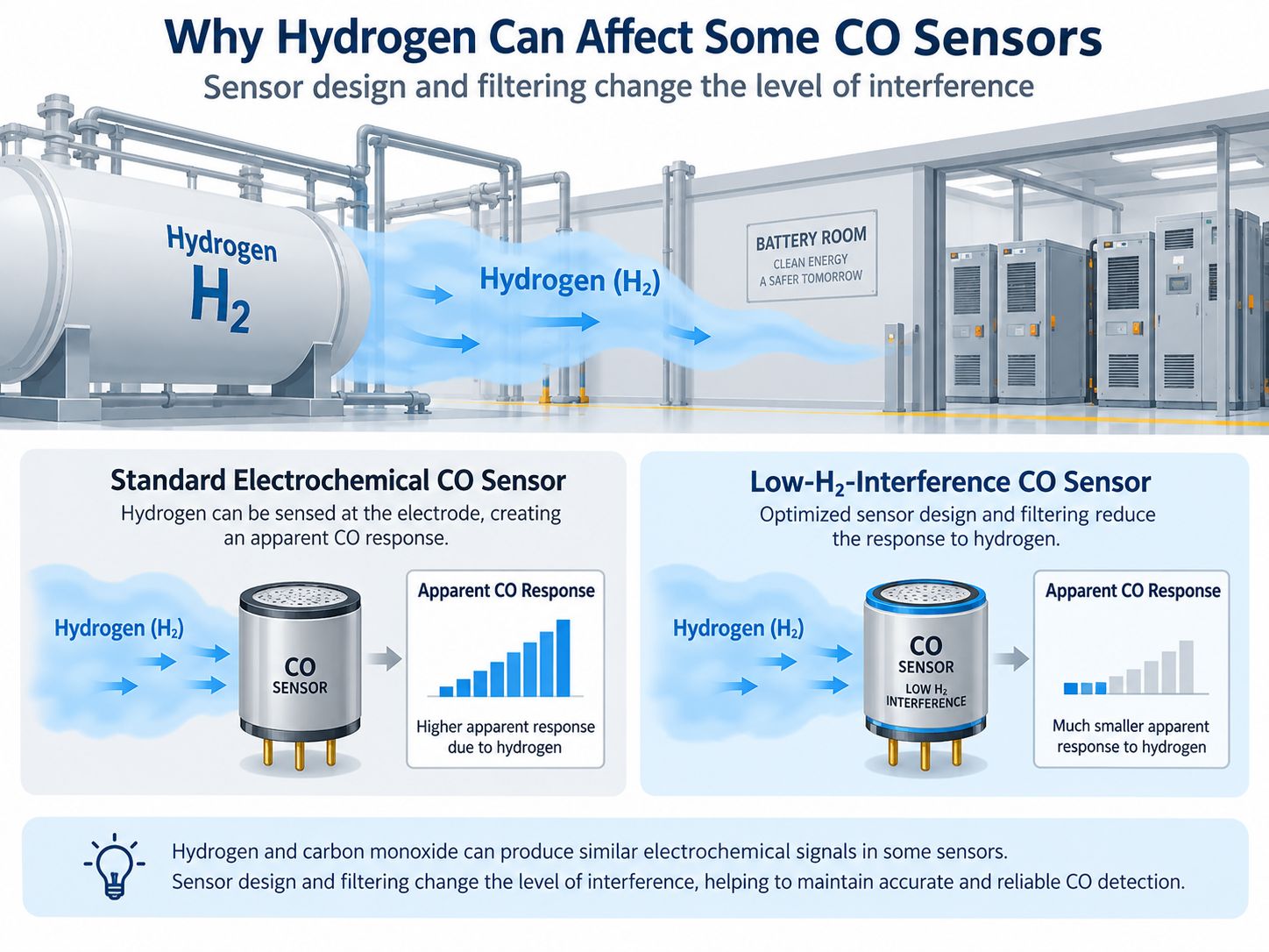 CO Sensor Hydrogen Cross-Sensitivity
