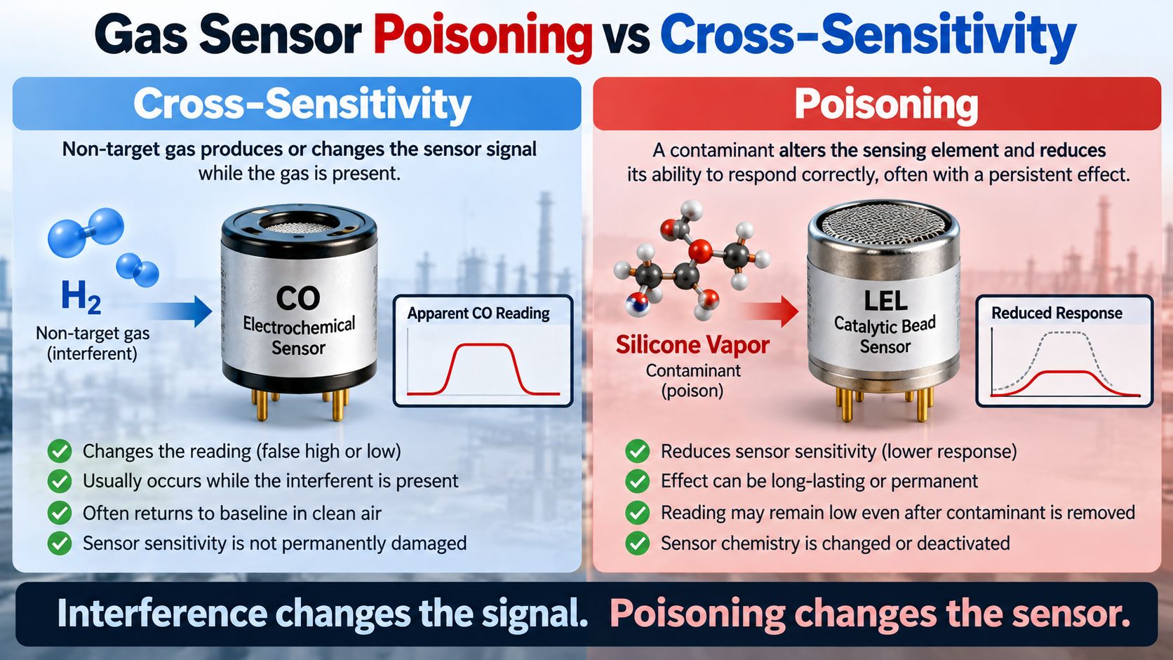 Electrochemical Cross-Sensitivity Example