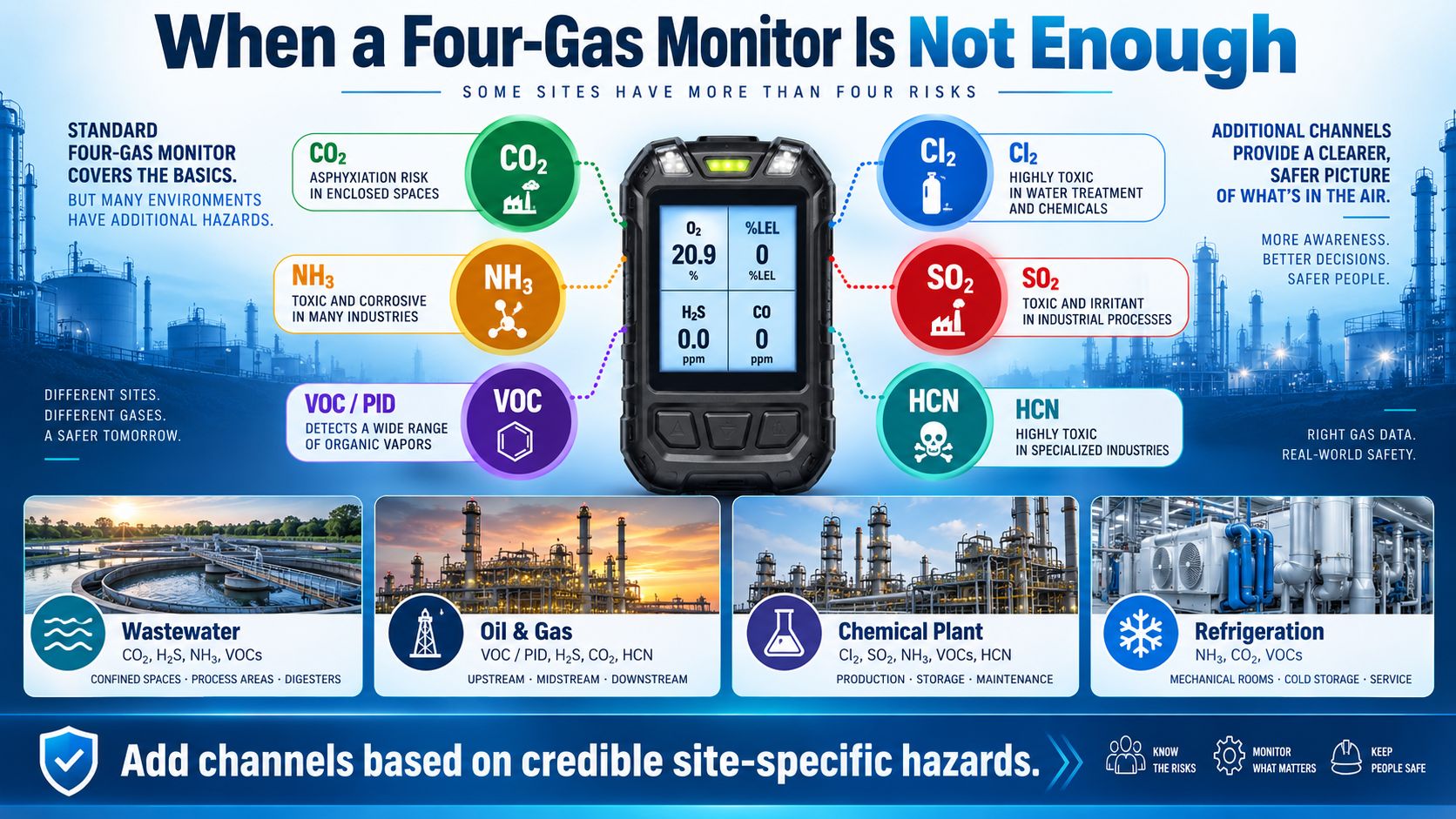 When a Four-Gas Monitor Is Not Enough
