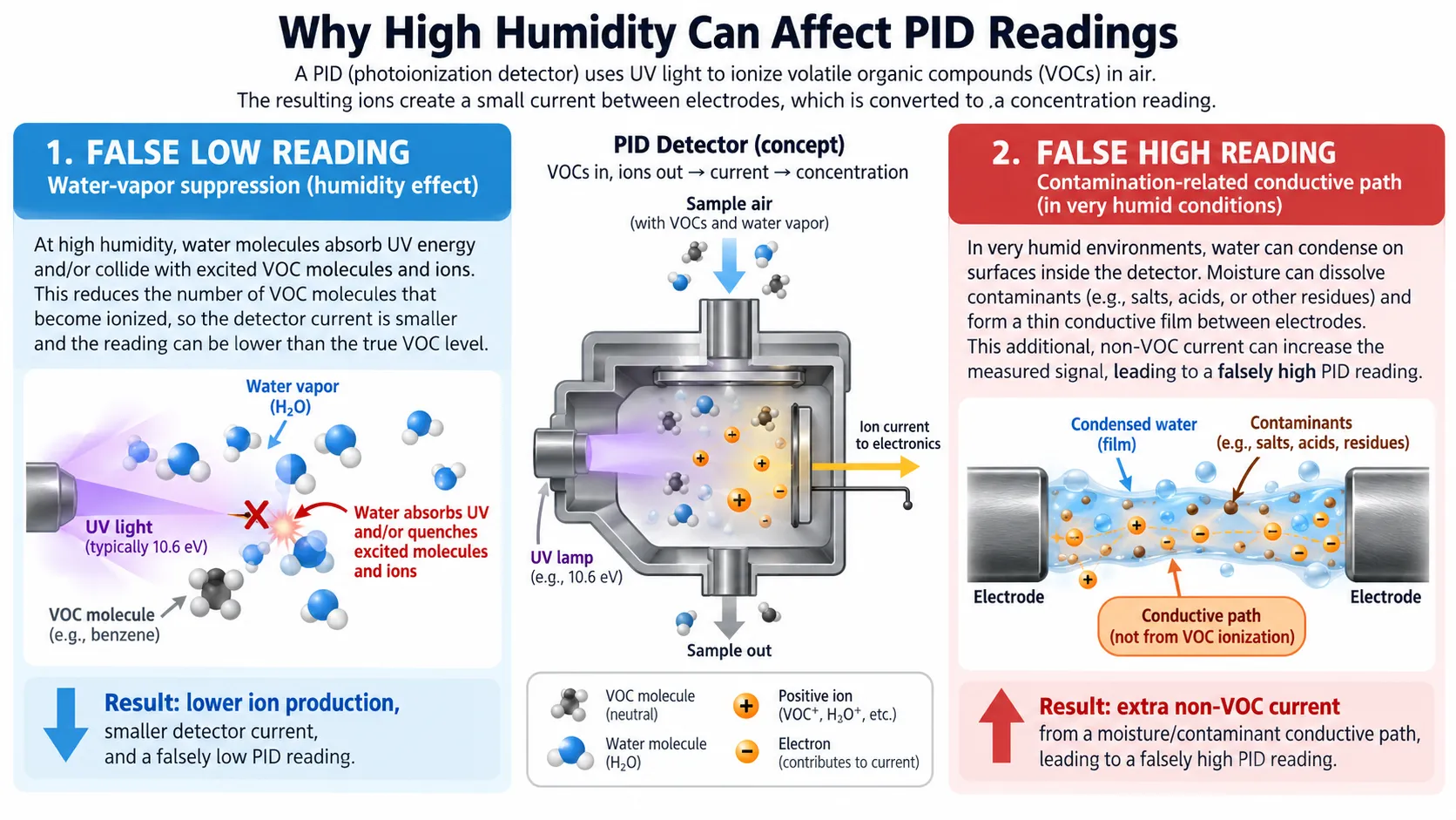 Why High Humidity Can Affect PID Readings